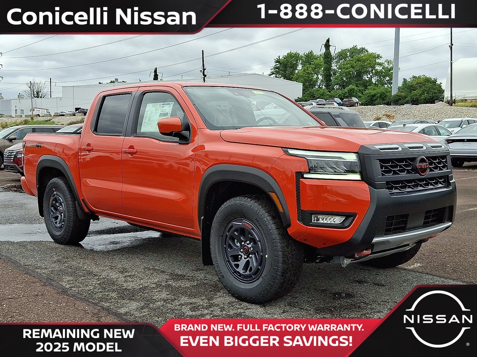 New 2025 Nissan Frontier PRO-4X Truck Crew Cab