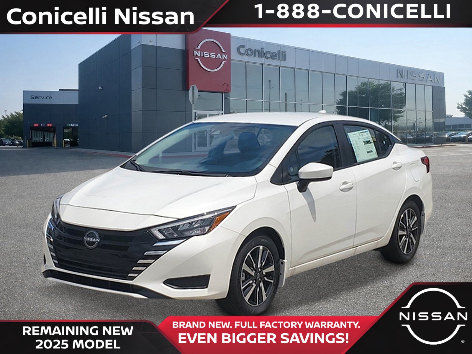 2025 Nissan Versa 1.6 SV Sedan