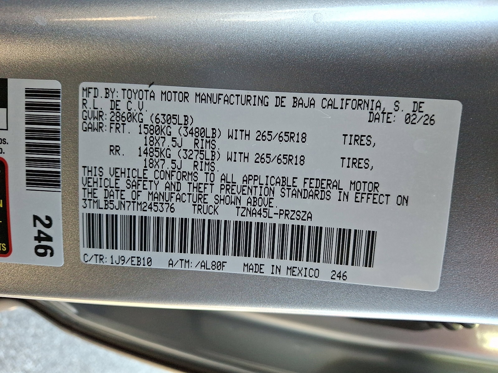 2026 Toyota Tacoma Limited - Photo 18