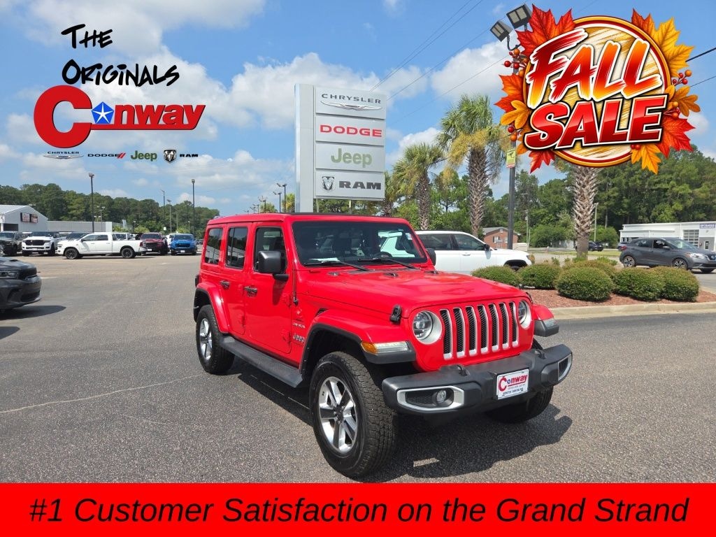 Certified 2022 Jeep Wrangler Unlimited Sahara SUV
