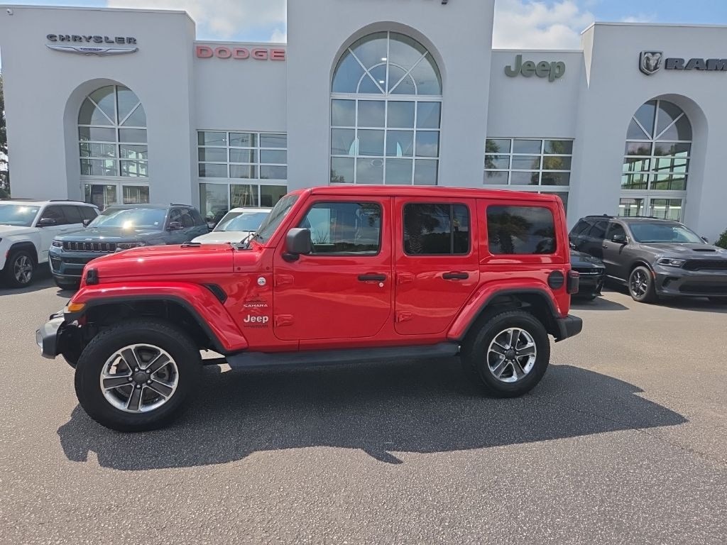 Certified 2022 Jeep Wrangler Unlimited Sahara SUV
