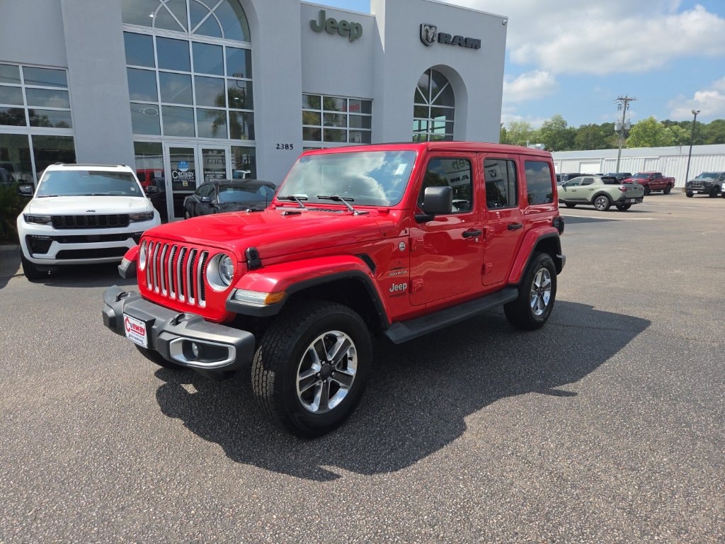 Certified 2022 Jeep Wrangler Unlimited Sahara SUV
