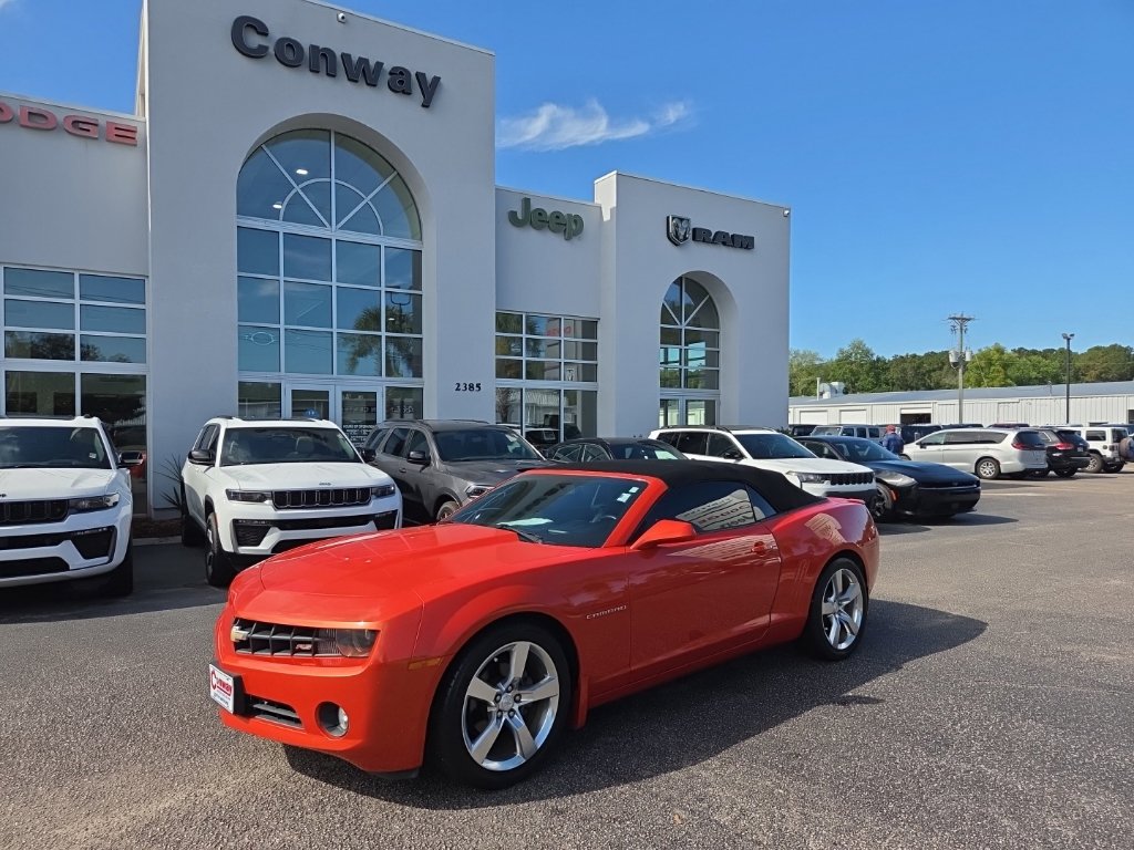 Used 2012 Chevrolet Camaro 2LT with VIN 2G1FC3D34C9100256 for sale in Conway, SC