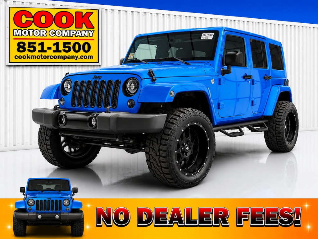Used 2015 Jeep Wrangler Unlimited Sahara Altitude SUV