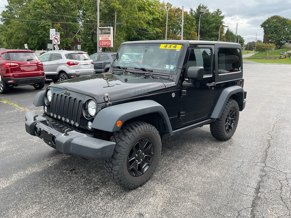 Used 2015 Jeep Wrangler Willys Wheeler 4WD Willys Wheeler
