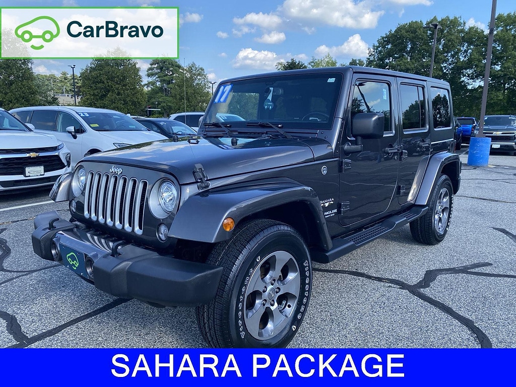 Used 2017 Jeep Wrangler Unlimited Sahara SUV