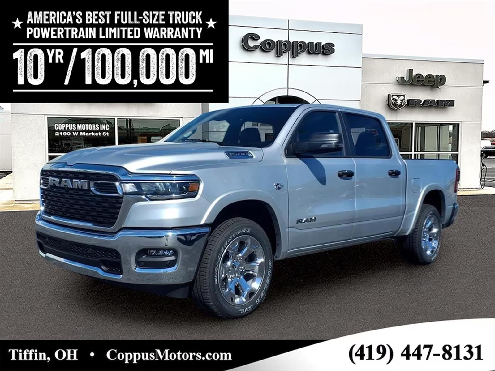New Ram 1500 Inventory & Features in Tiffin | Coppus Motors