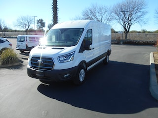 New Ford Superduty trucks 2022 Ford E-Transit-350 Cargo Vinyl Van Medium Roof Van for sale near you in Corning, CA