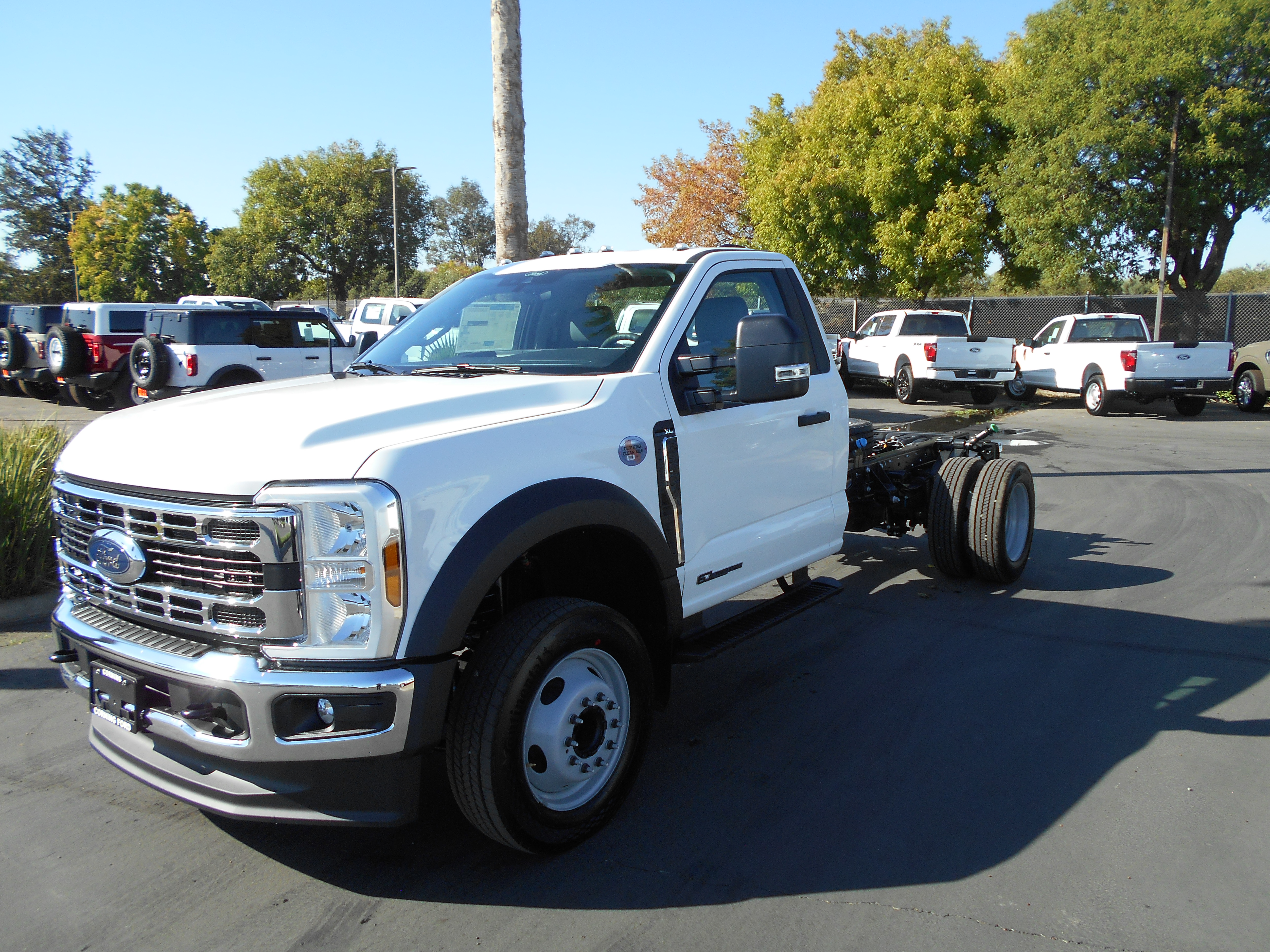 New Ford Superduty trucks 2026 Ford F-550 Chassis XL CB for sale near you in Corning, CA