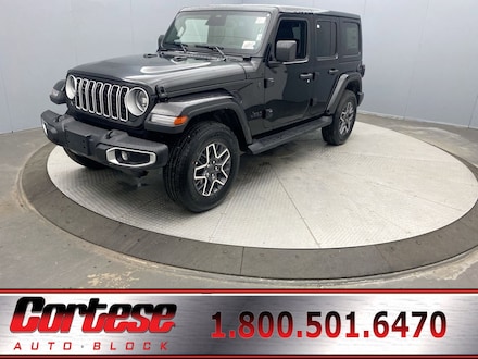 Featured New 2026 Jeep Wrangler 4-DOOR SAHARA Sport Utility for Sale in Rochester, NY