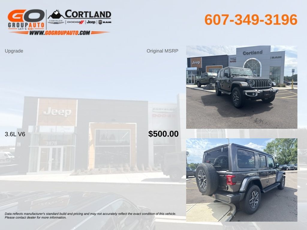 New 2026 Jeep Wrangler 4-DOOR SAHARA Sport Utility