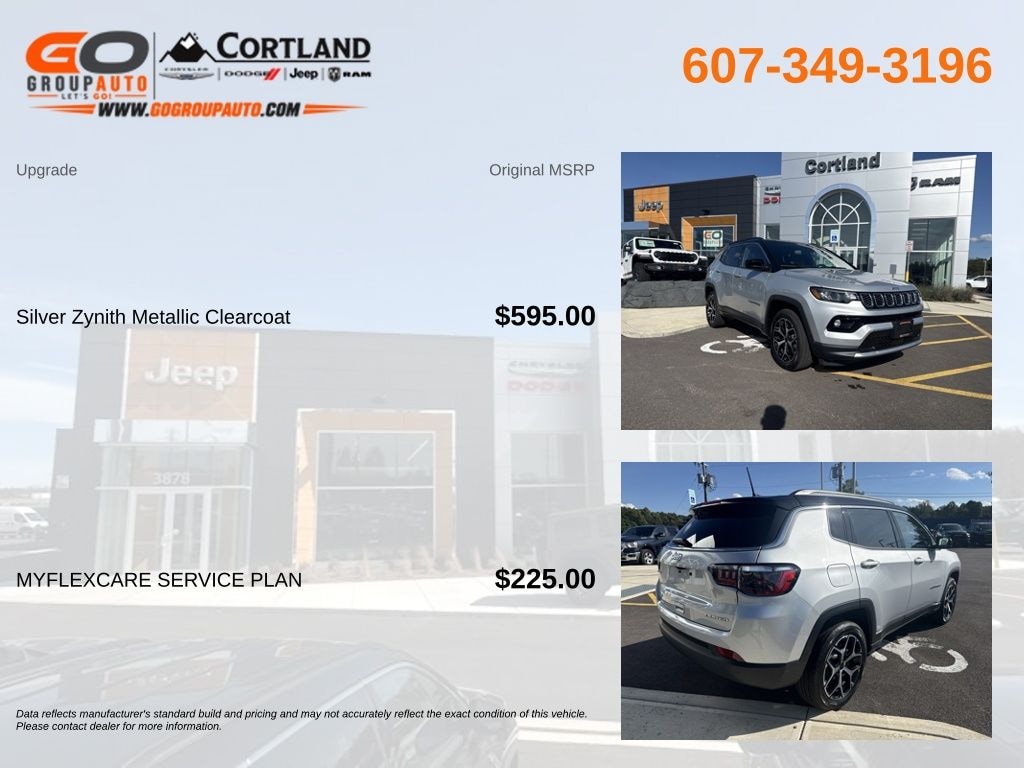 New 2026 Jeep Compass LIMITED 4X4 Sport Utility