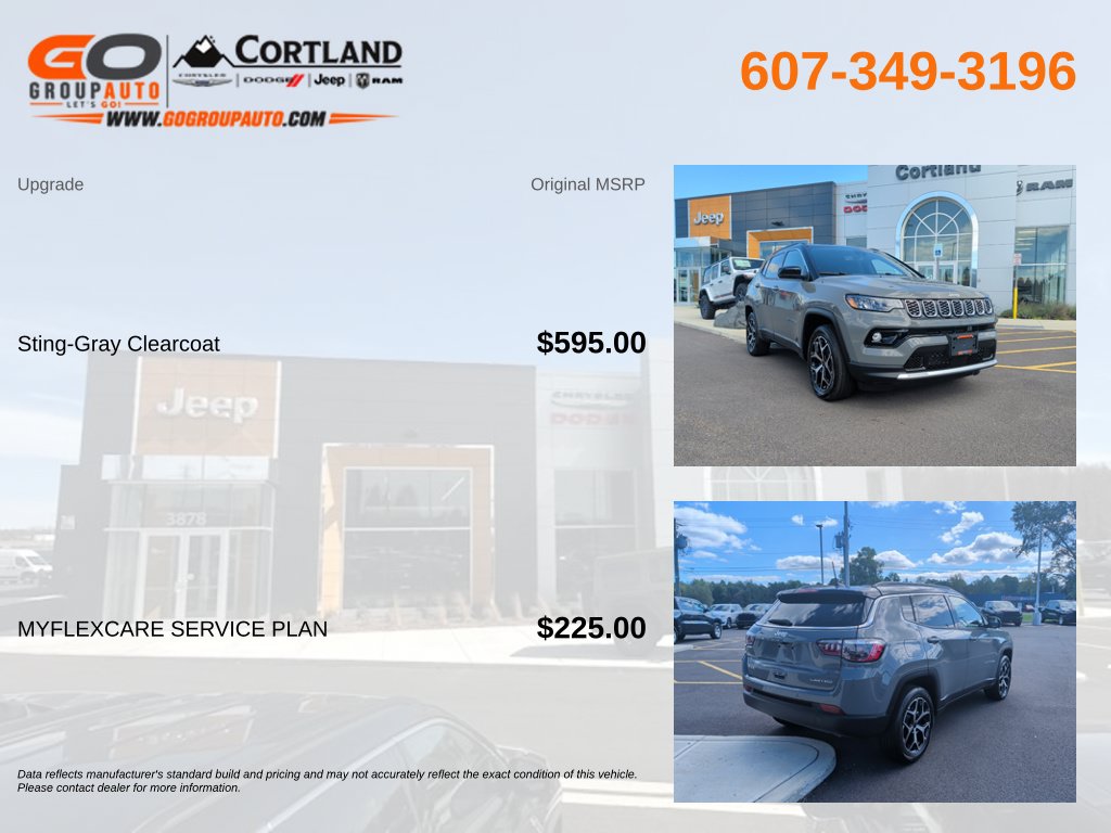 New 2026 Jeep Compass LIMITED 4X4 Sport Utility