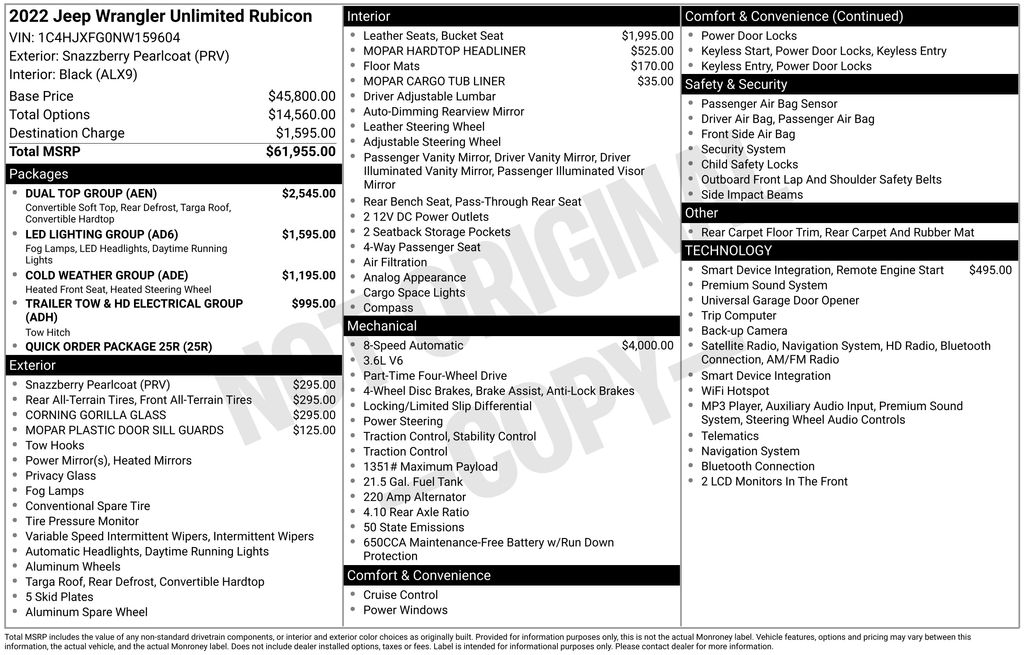 2022 Jeep Wrangler Unlimited Rubicon - Photo 32
