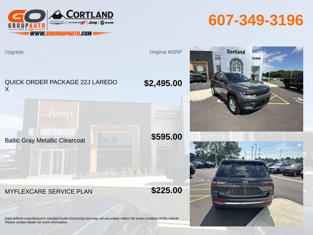 New 2026 Jeep Grand Cherokee LAREDO X 4X4 Sport Utility