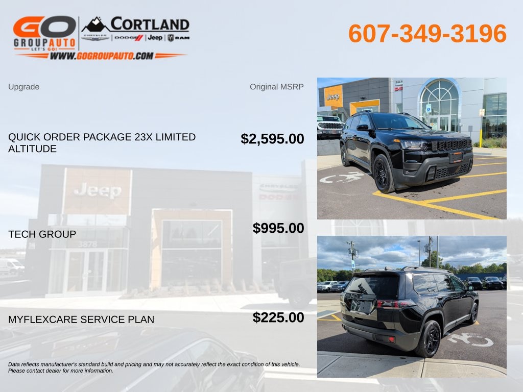 New 2026 Jeep Cherokee LIMITED ALTITUDE 4X4 Sport Utility