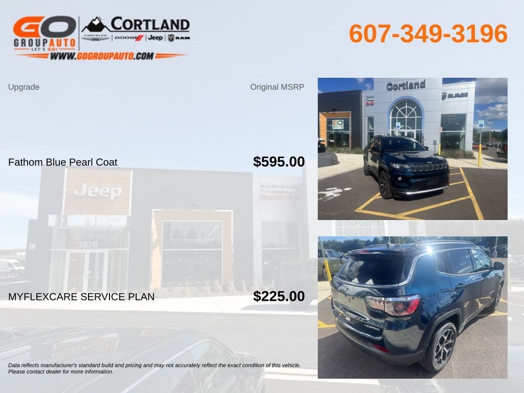 New 2026 Jeep Compass LIMITED 4X4 Sport Utility