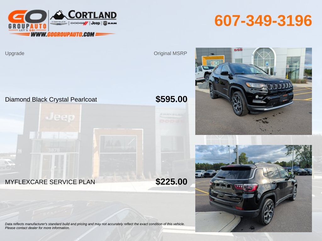 New 2026 Jeep Compass LIMITED 4X4 Sport Utility