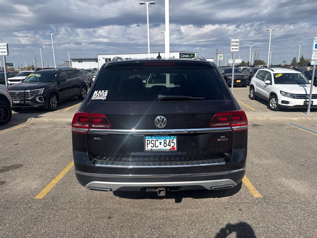 Used 2018 Volkswagen Atlas 3.6L V6 SEL 4MOTION SUV