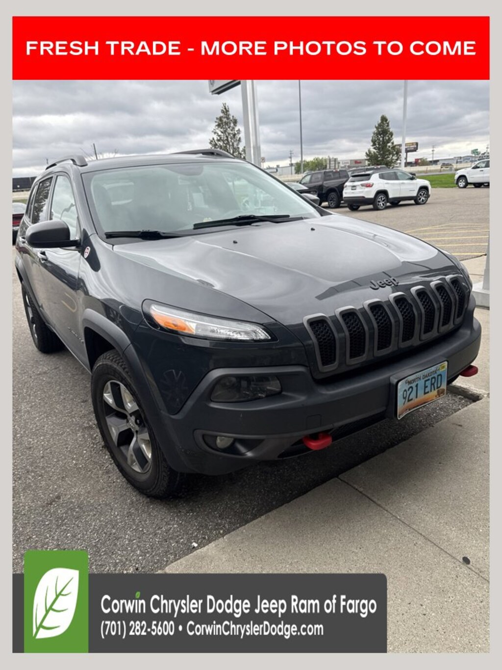 Used 2016 Jeep Cherokee Trailhawk 4x4 SUV
