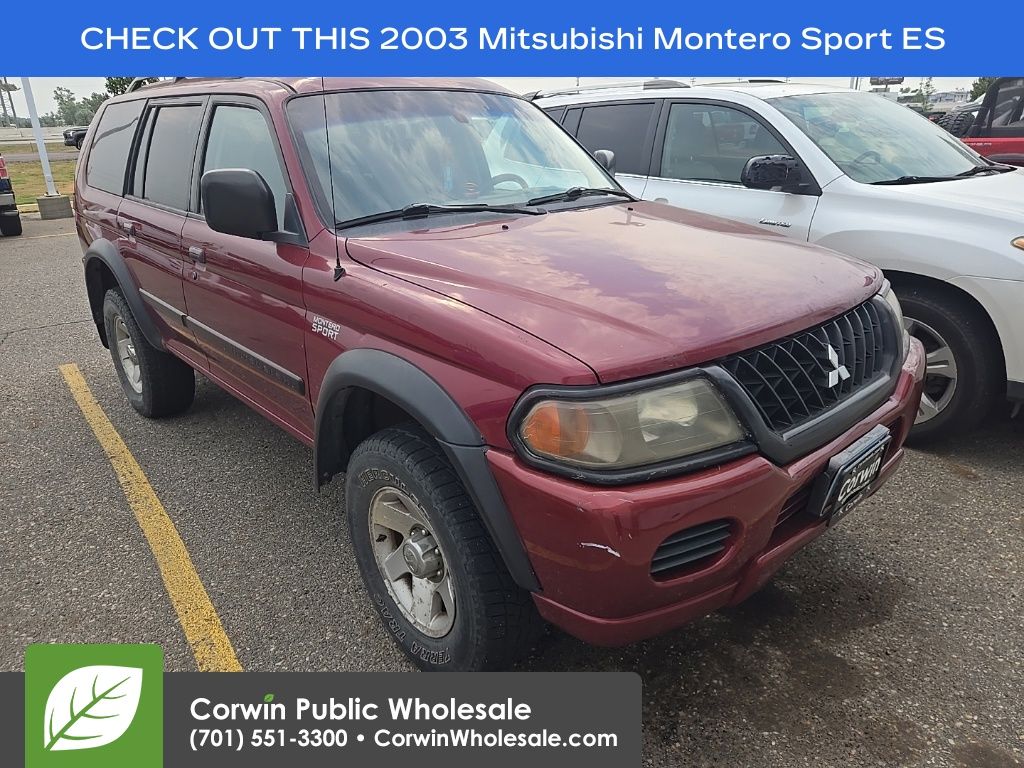 2003 Mitsubishi Montero Sport ES