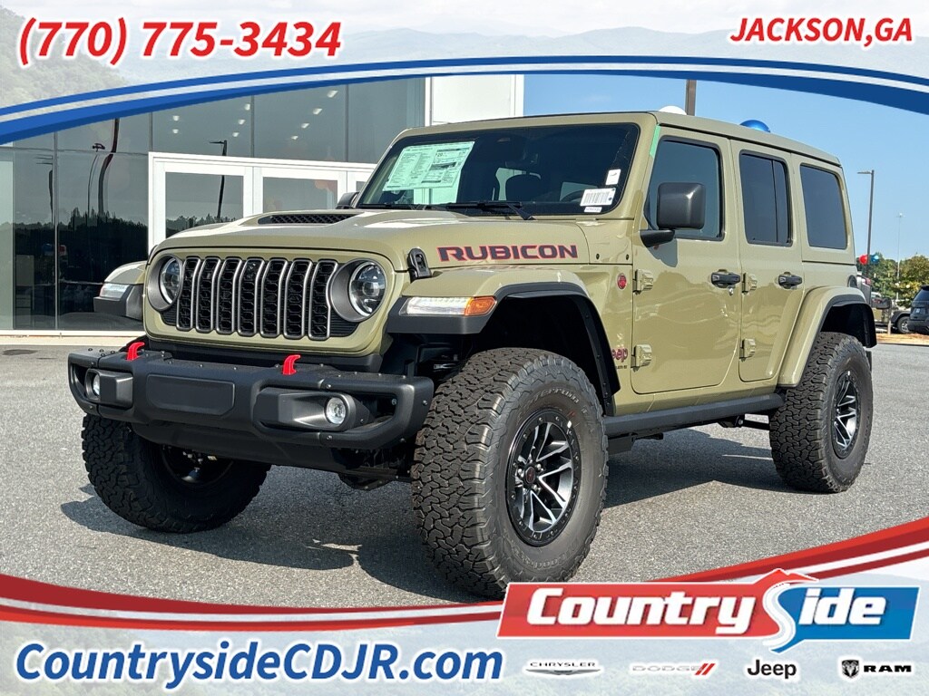 New 2026 Jeep Wrangler 4-DOOR RUBICON X Sport Utility