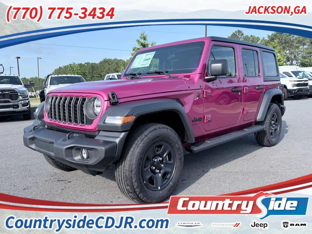 New 2026 Jeep Wrangler 4-DOOR SPORT Sport Utility