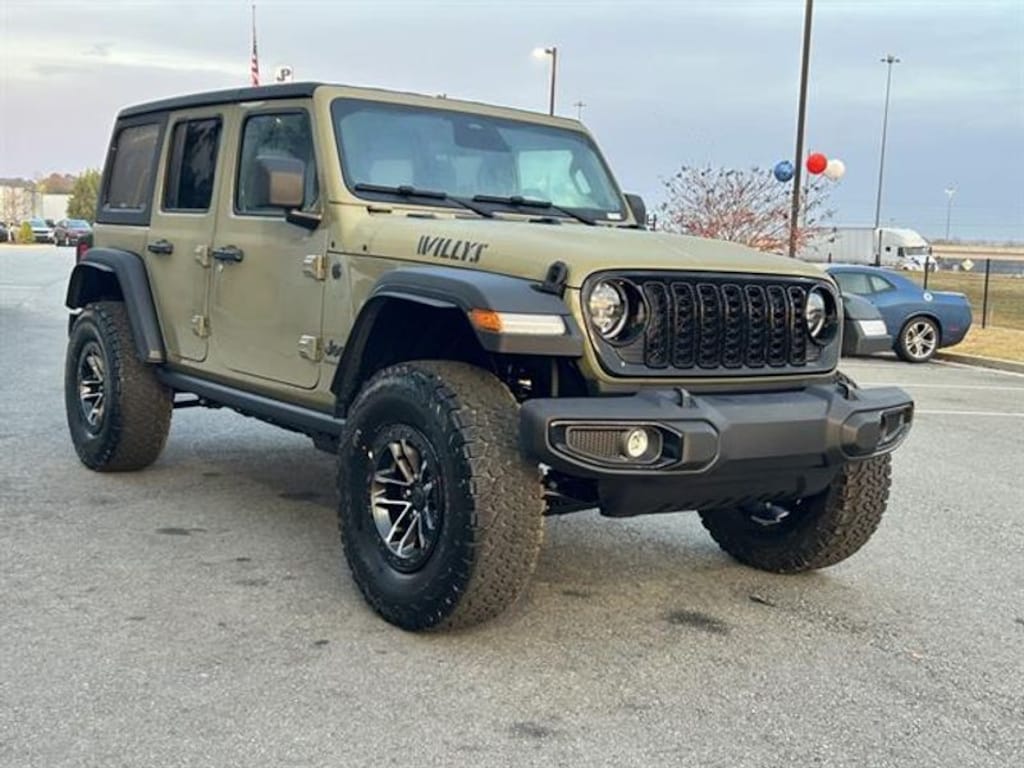 New 2026 Jeep Wrangler 4-DOOR WILLYS Sport Utility