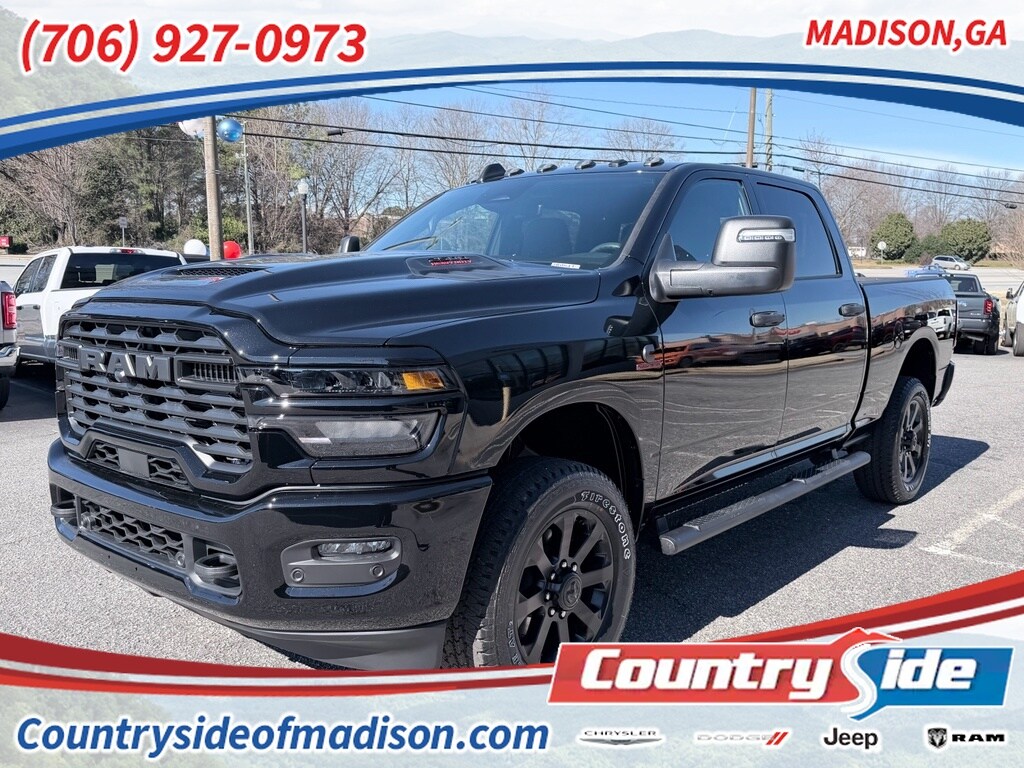 New 2026 Ram 2500 BLACK EXPRESS CREW CAB 4X4 6'4 BOX Pickup