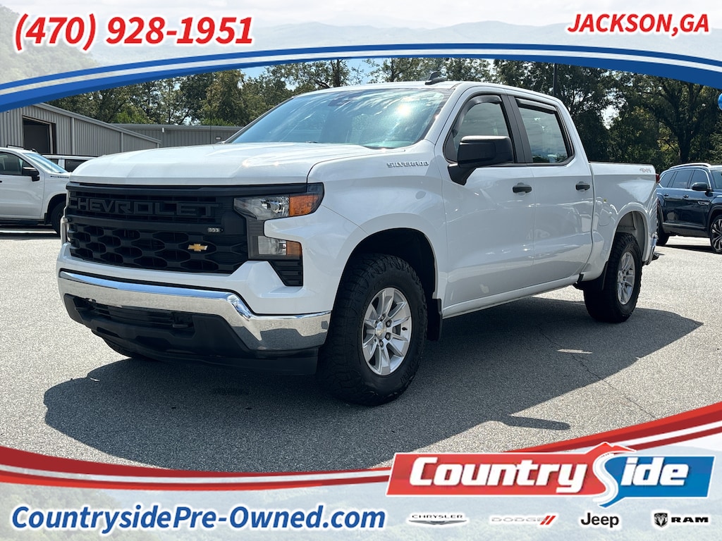 Used 2023 Chevrolet Silverado 1500 Work Truck Truck Crew Cab