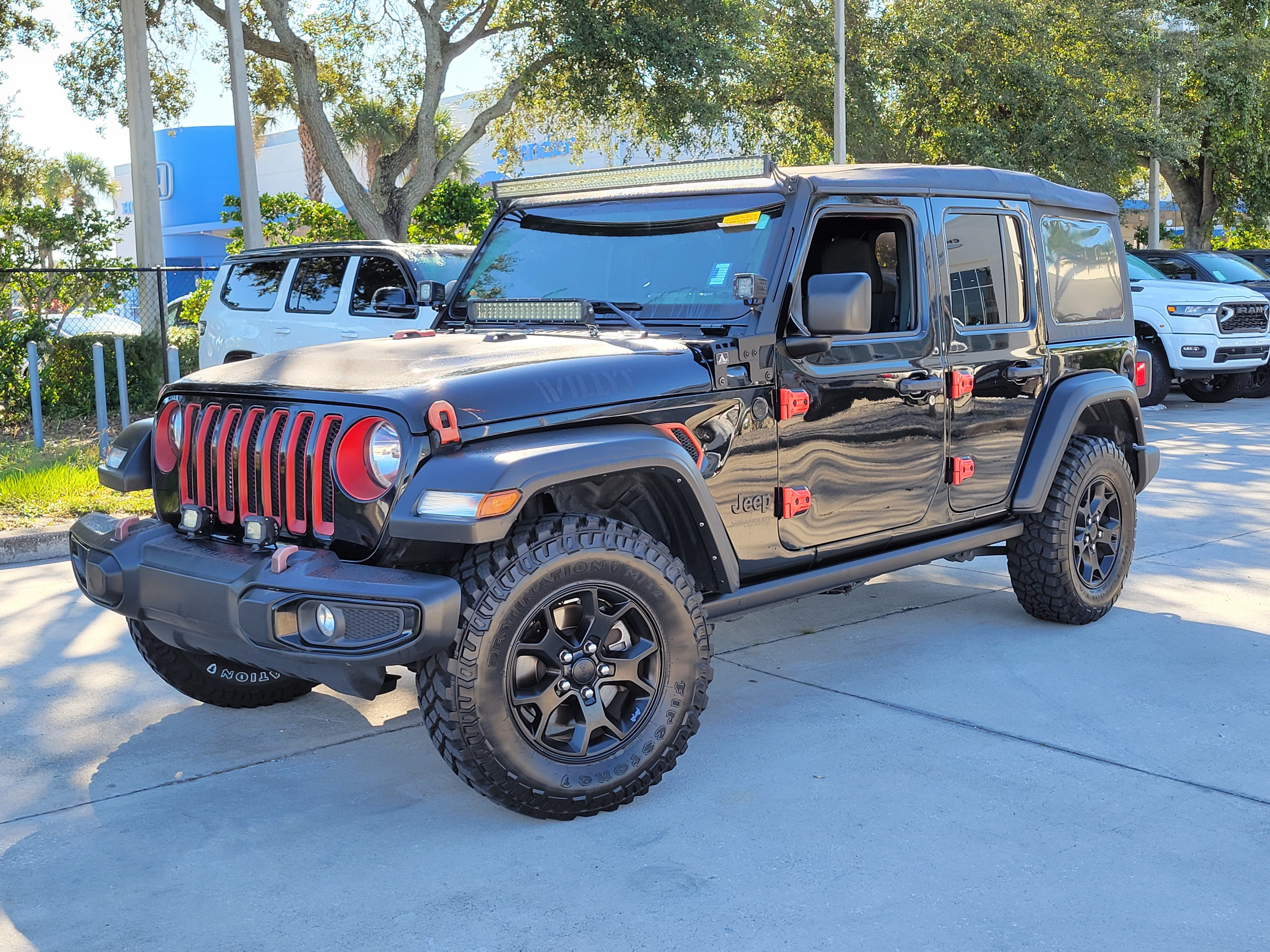 Used 2022 Jeep Wrangler Unlimited Willys Sport Unlimited Willys Sport 4x4