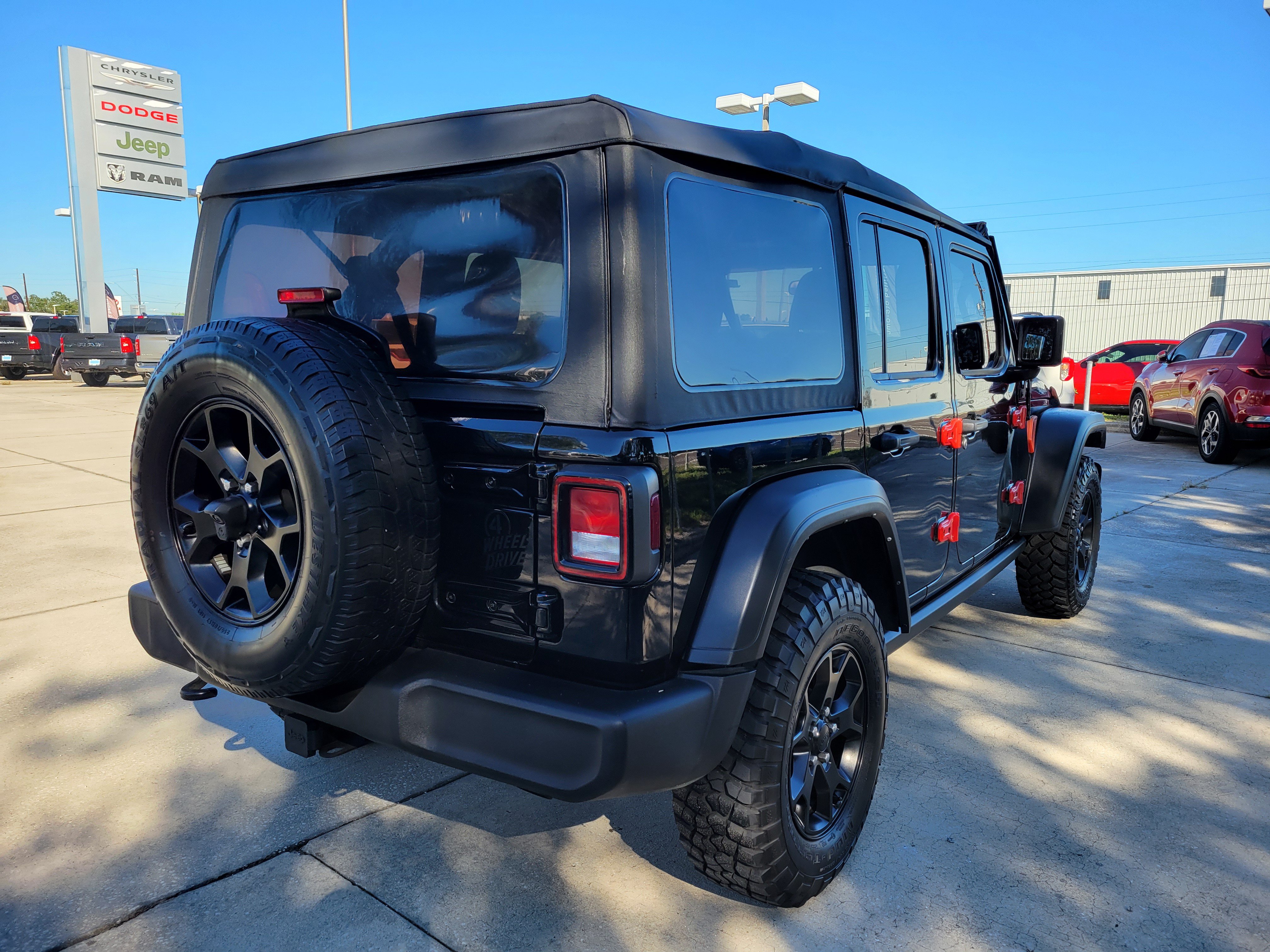 Used 2022 Jeep Wrangler Unlimited Willys Sport Unlimited Willys Sport 4x4