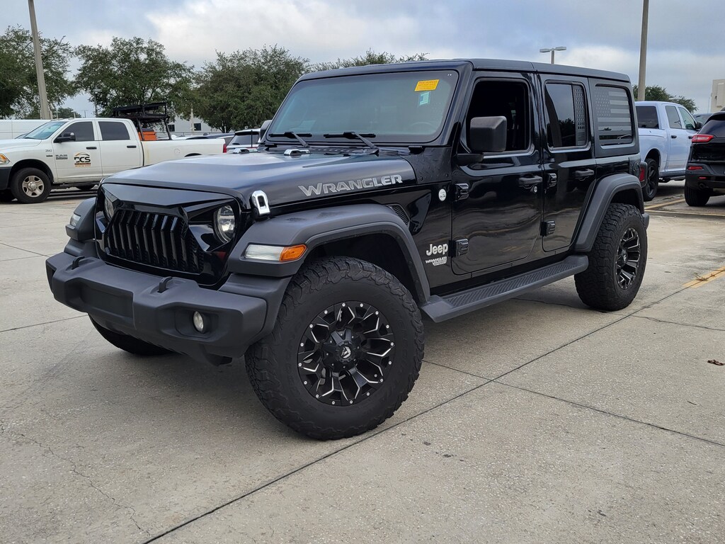 Used 2018 Jeep Wrangler Unlimited Sport S Sport S 4x4