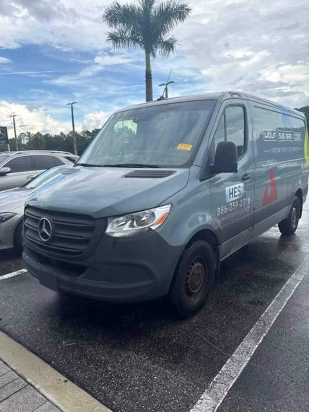 Used 2024 Mercedes-Benz Sprinter Cargo Van Cargo 144 WB 2500 Standard Roof I4 Diesel 144 RWD