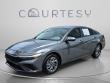 Certified 2025 Hyundai Elantra Hybrid Blue Sedan