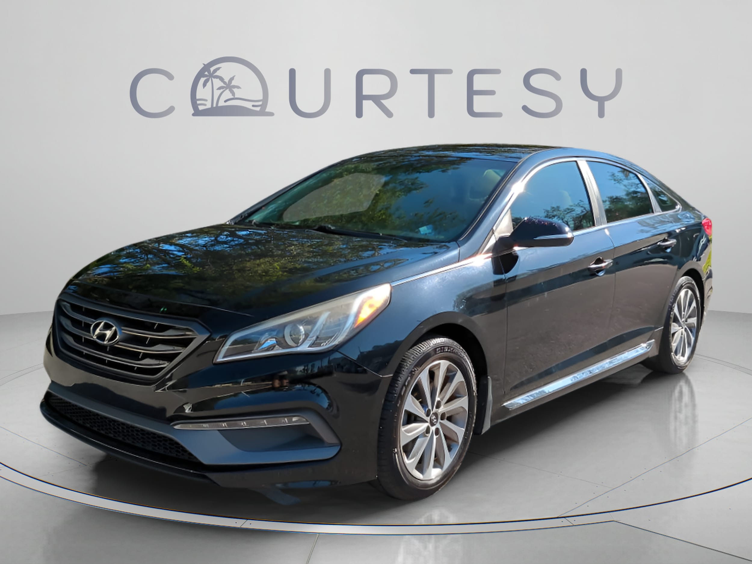 Used 2015 Hyundai Sonata Sport with VIN 5NPE34AF6FH163996 for sale in Palm Harbor, FL