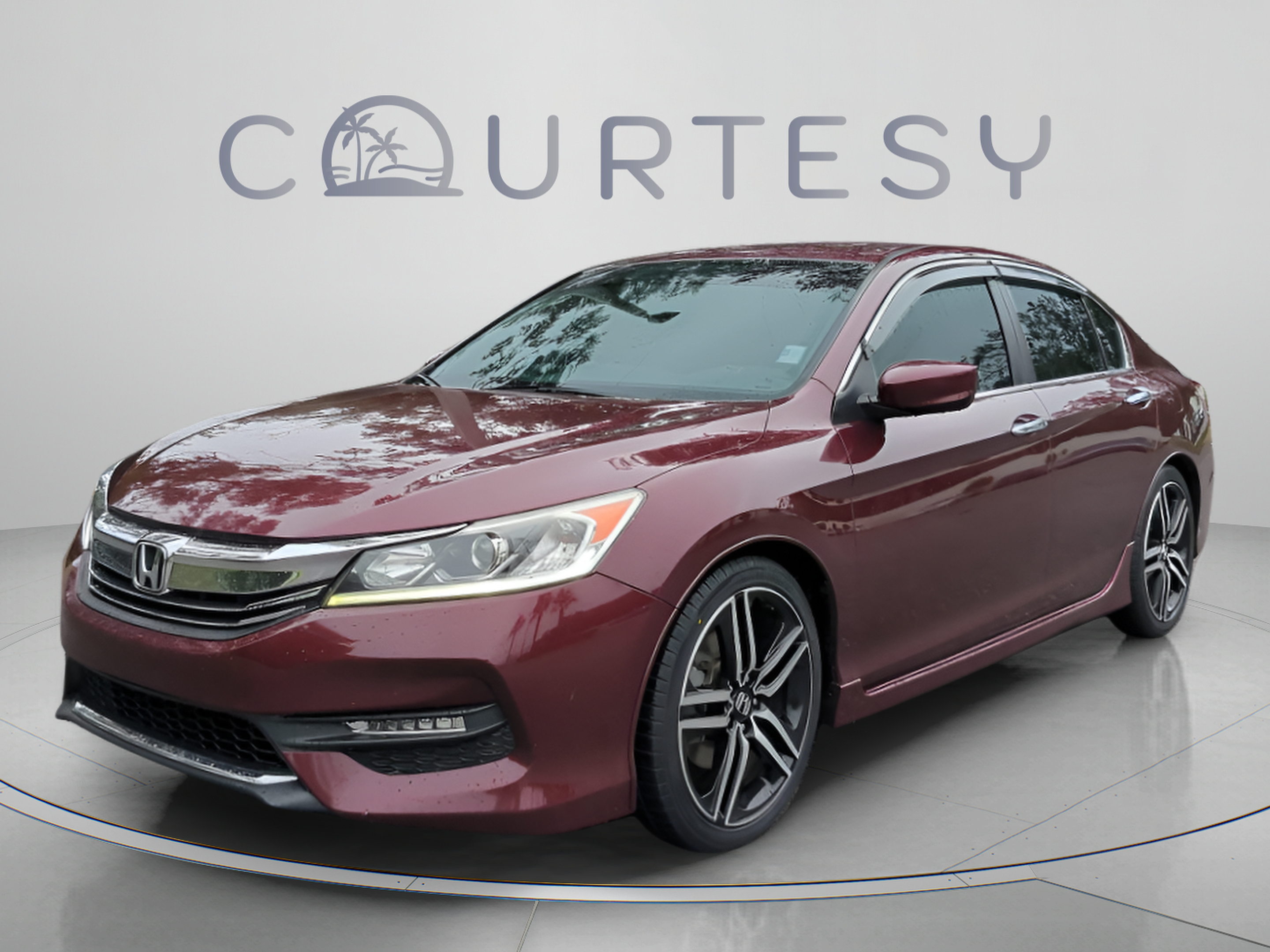 Certified 2017 Honda Accord Sport with VIN 1HGCR2F57HA050273 for sale in Palm Harbor, FL