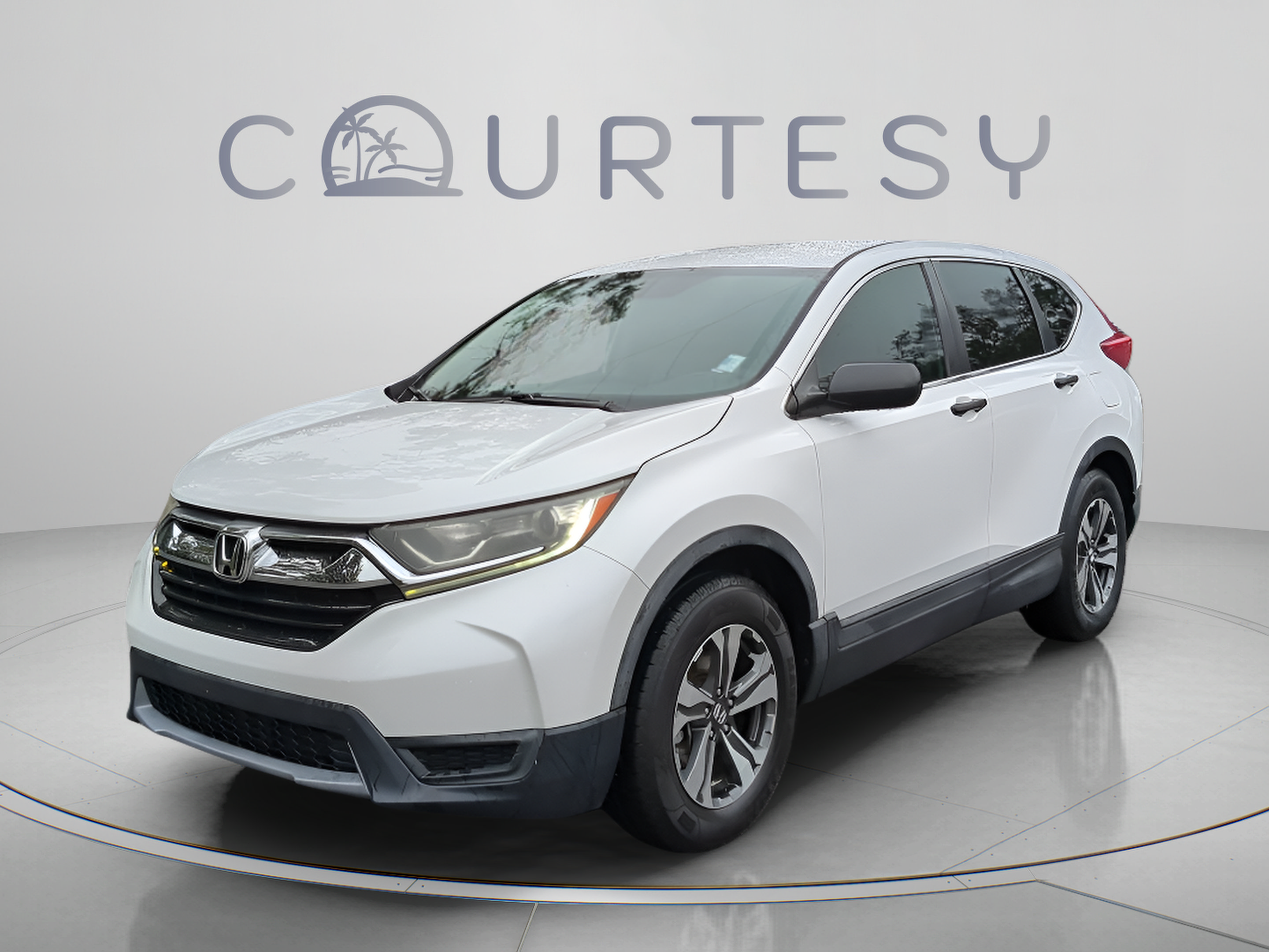 Certified 2019 Honda CR-V LX with VIN 2HKRW5H32KH422407 for sale in Palm Harbor, FL