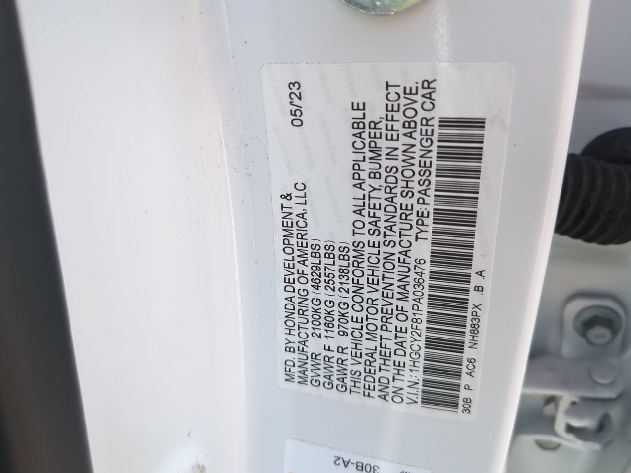 2023 Honda Accord Hybrid Touring - Photo 24