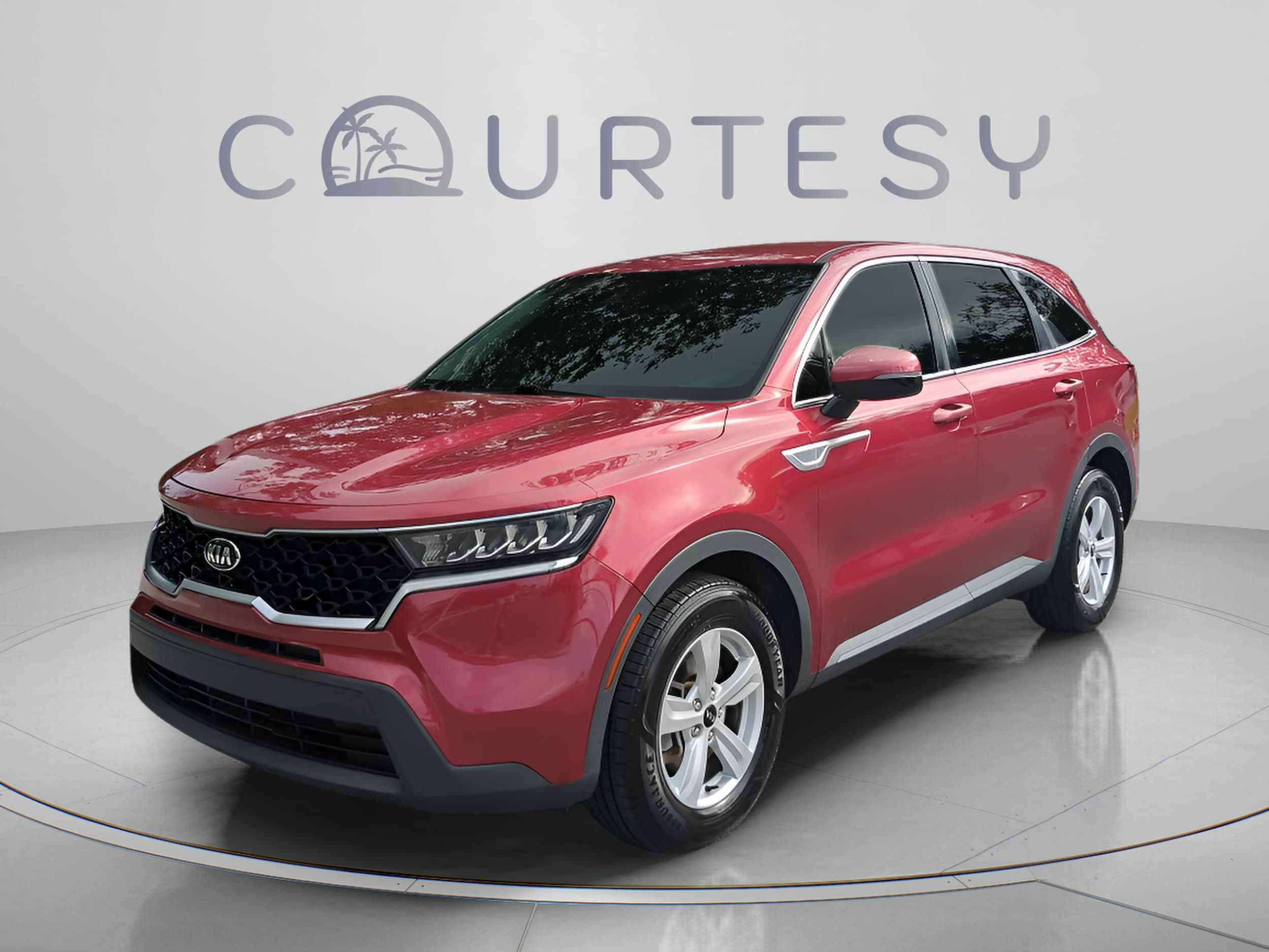 Used 2021 Kia Sorento LX with VIN 5XYRG4LC3MG030027 for sale in Palm Harbor, FL