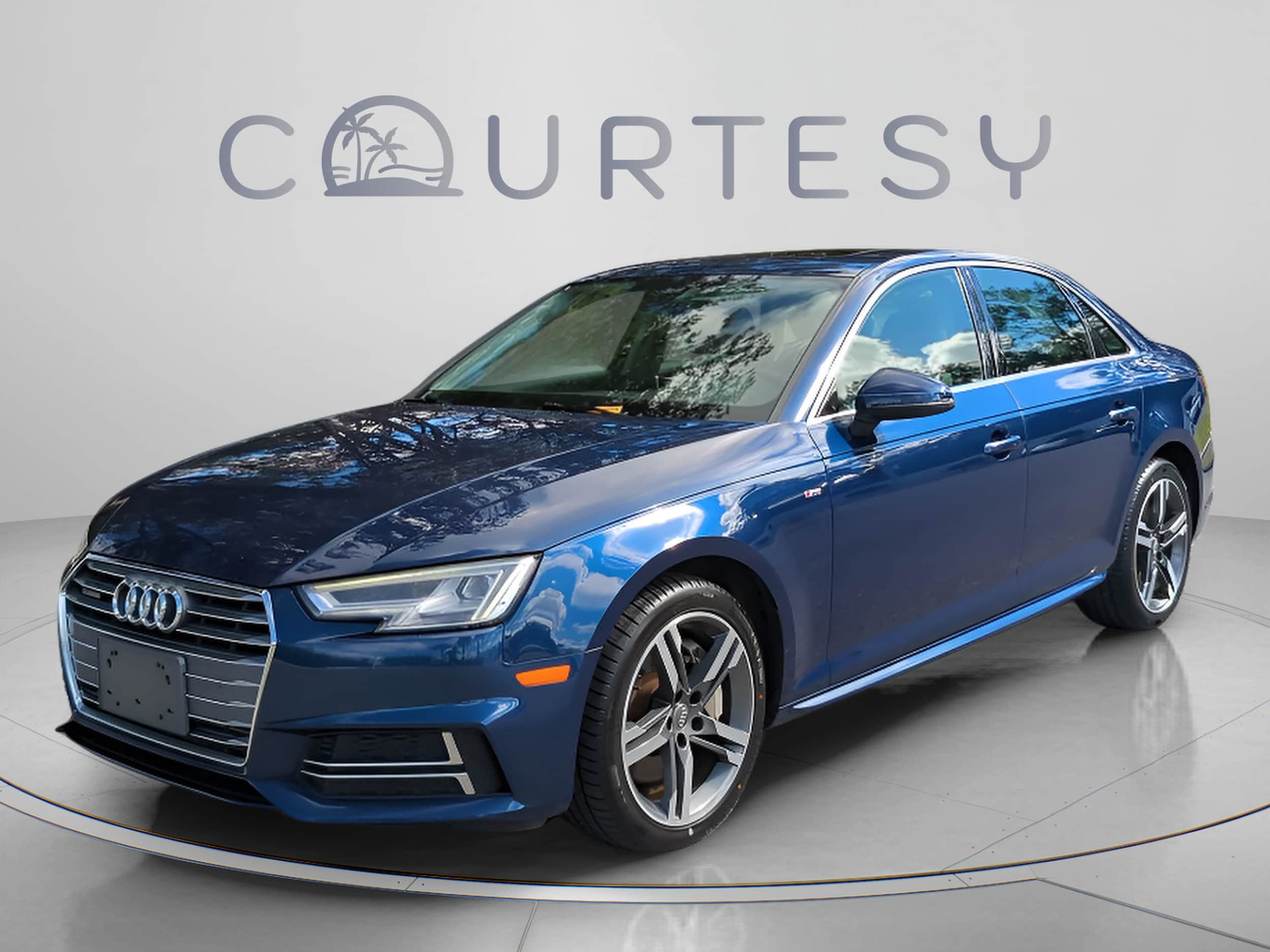 Used 2018 Audi A4 Premium Plus with VIN WAUENAF43JA206154 for sale in Palm Harbor, FL