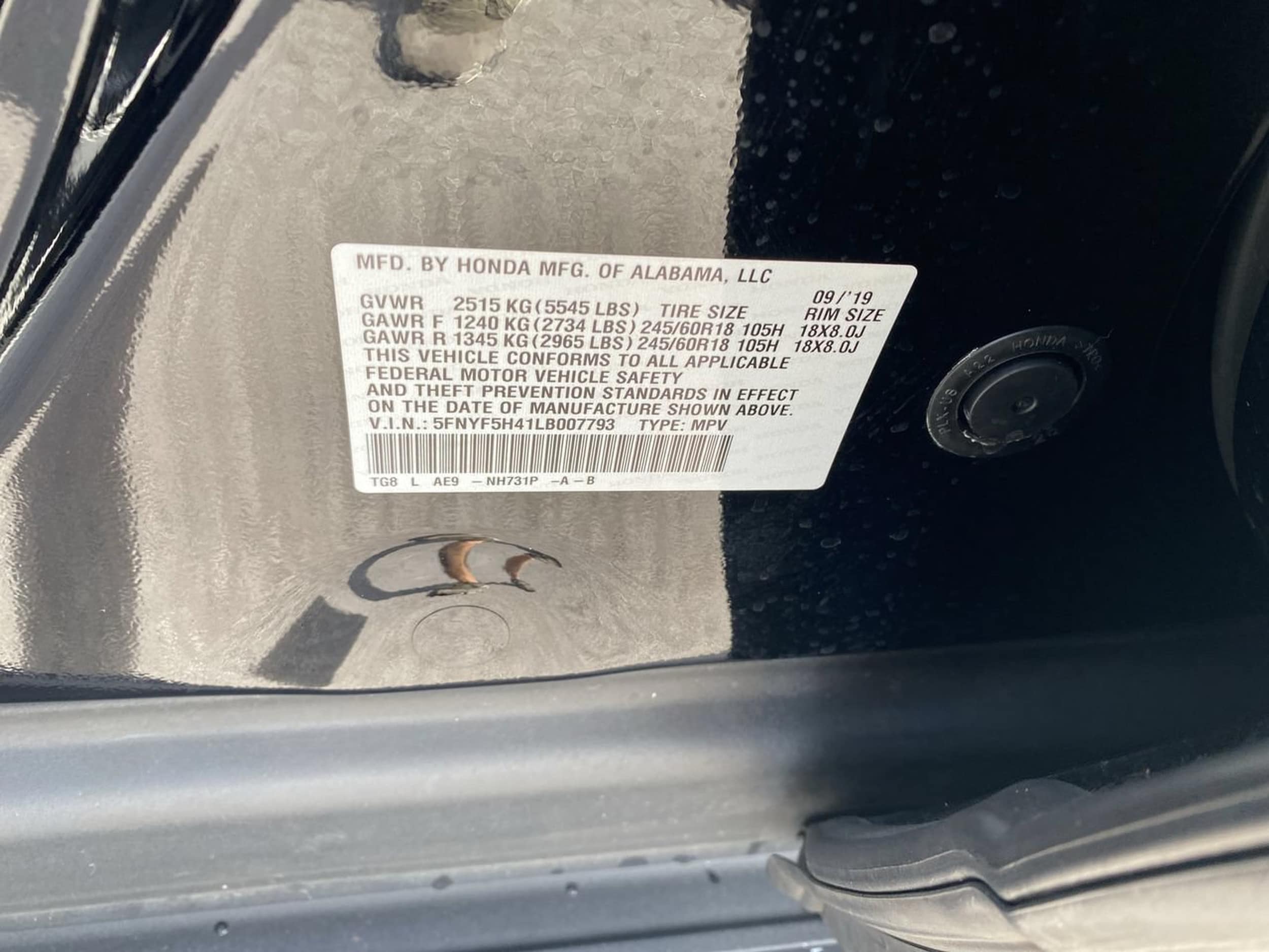 2020 Honda Pilot EX-L - Photo 33