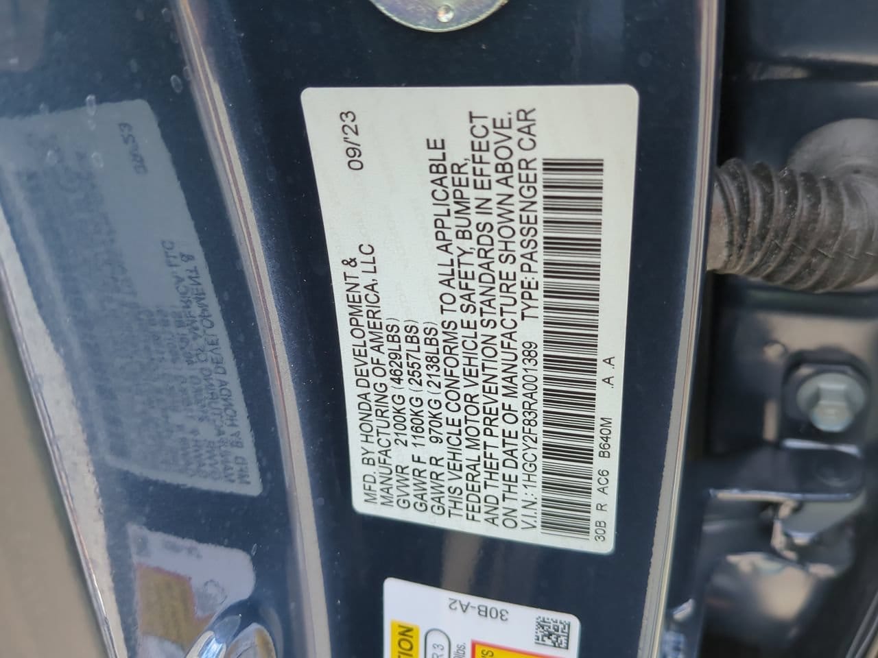 2024 Honda Accord Hybrid Touring - Photo 22