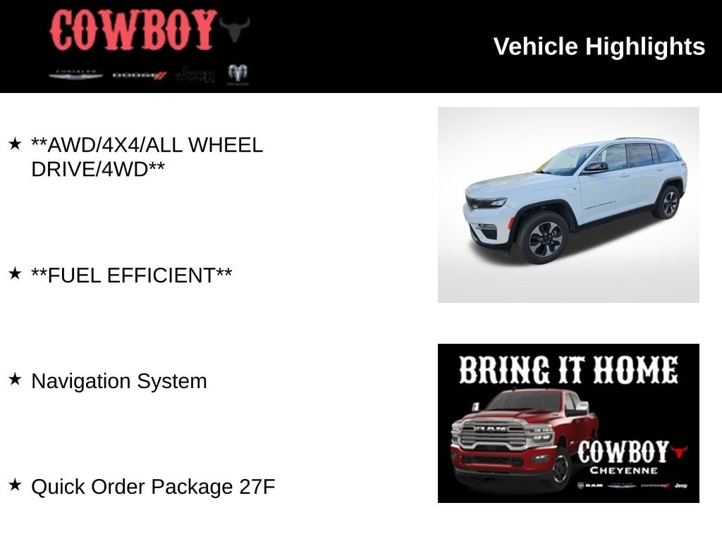 Used 2024 Jeep Grand Cherokee 4xe SUV
