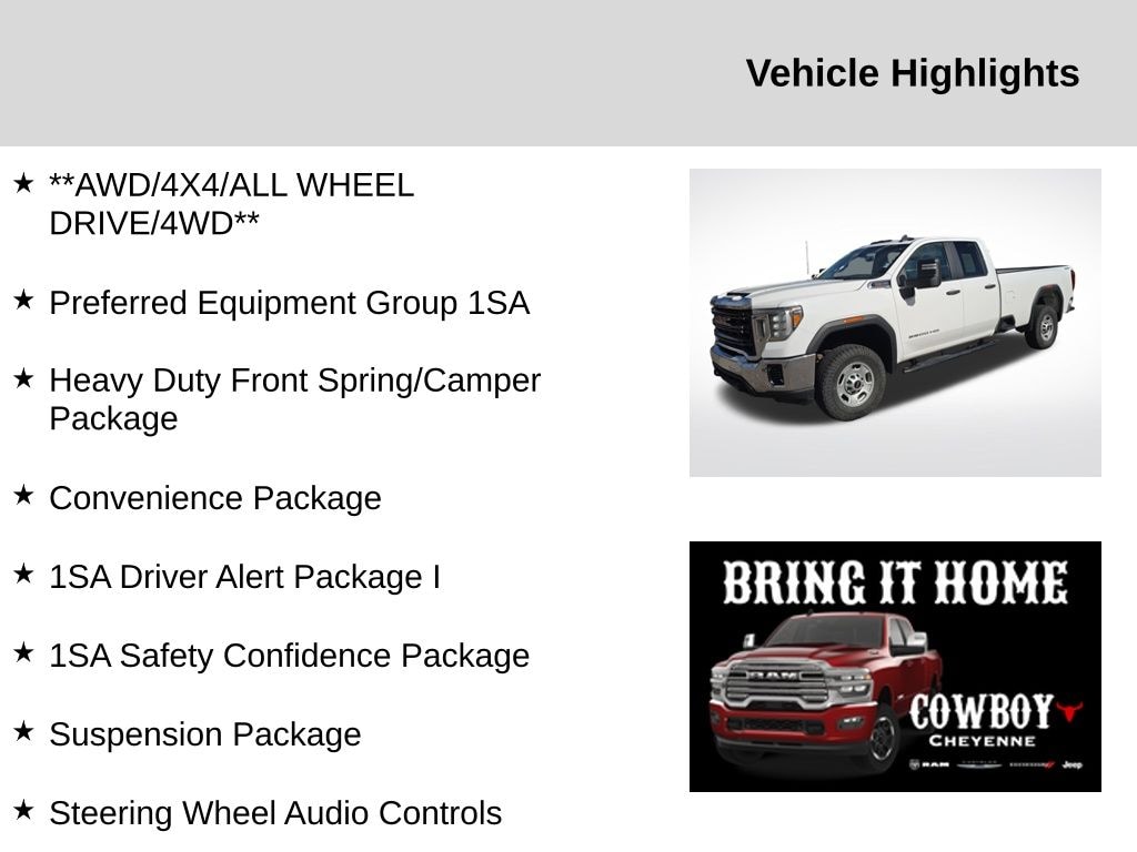 Used 2021 GMC Sierra 2500HD Base Truck