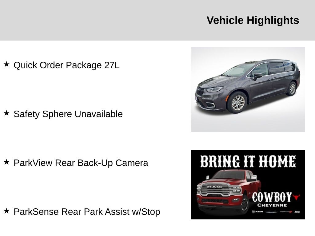 Used 2022 Chrysler Pacifica Touring L Minivan/Van