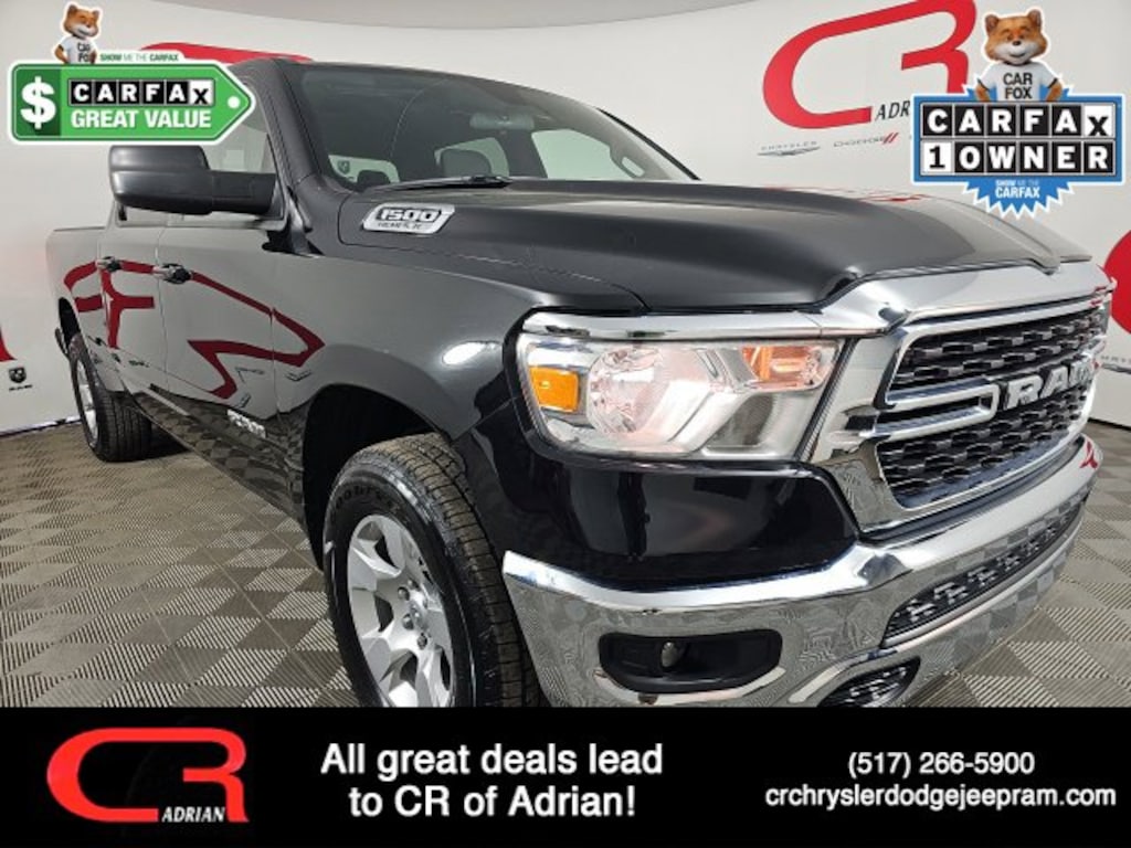 Certified 2022 Ram 1500 Big Horn/Lone Star Truck Crew Cab
