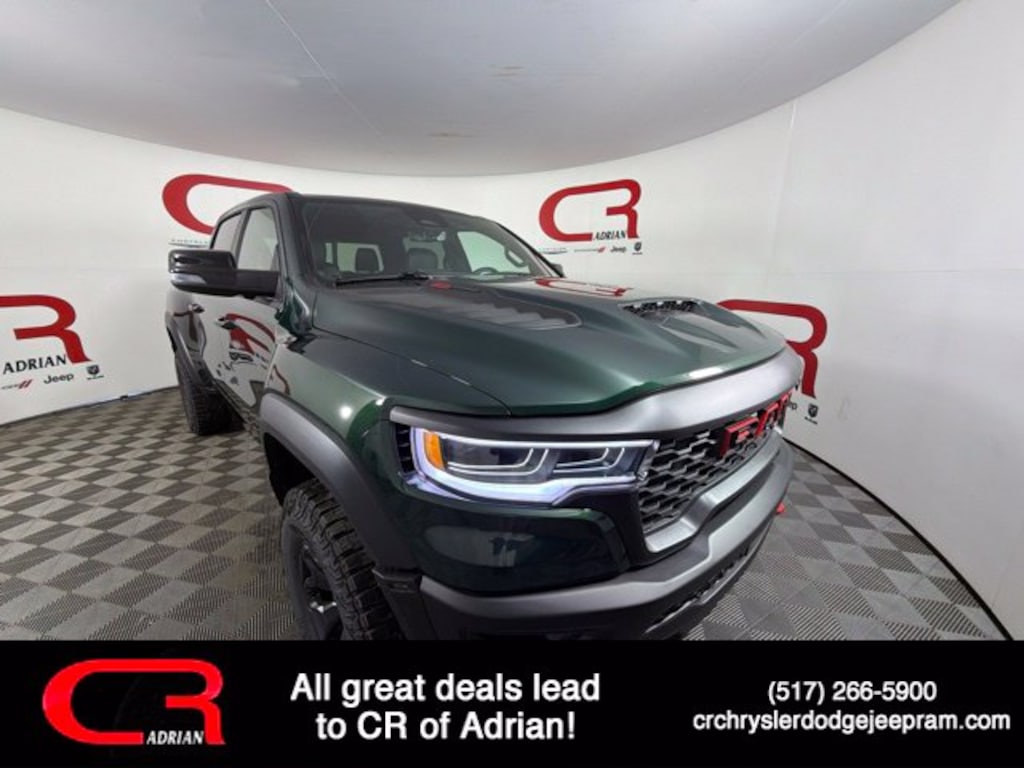 New 2027 Ram 1500 TRX SRT CREW CAB 4X4 5'7 BOX Pickup