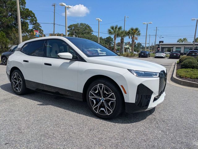 Certified 2025 BMW iX 50 with VIN WB523CF01SCT00345 for sale in Savannah, GA