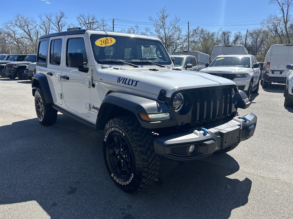 Certified 2023 Jeep Wrangler 4xe 4DR 4WD 4x4
